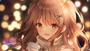 金发碧眼少女