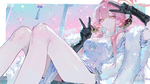 陆八魔爱露-4k旗袍萝莉