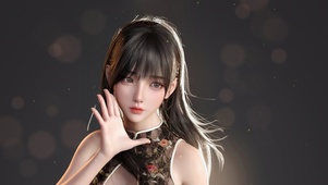 4K唯美可爱清纯3D美女