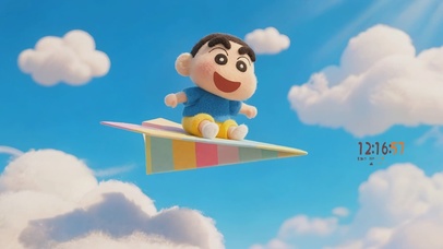 遨游天空的小新