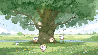 风在春天里chiikawa