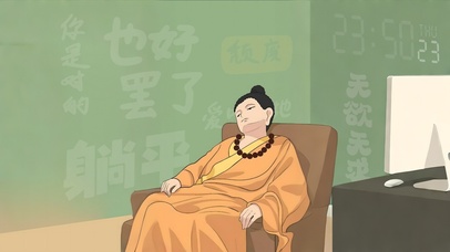 什么叫佛系躺平啊！/战术后仰