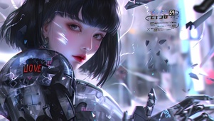 赛博 机甲少女