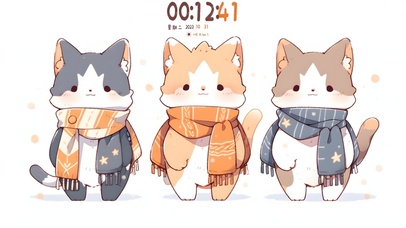围巾猫猫