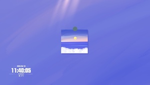大海油画