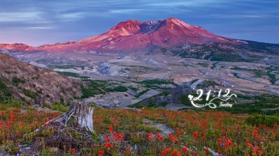 幽静沉睡的火山