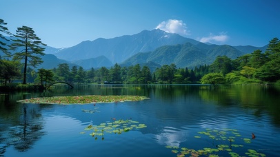 绿树青山好风景
