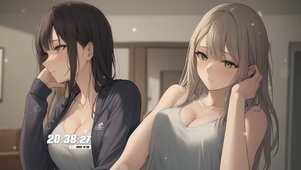 可爱动漫姐妹