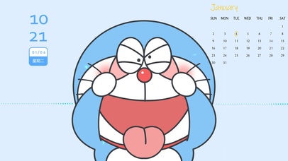 哆啦A梦系列搞怪鬼脸