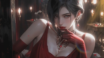 性感女神の艾达·王