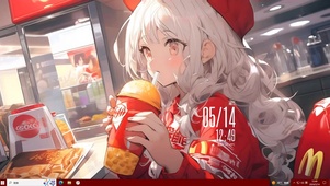 薯条少女