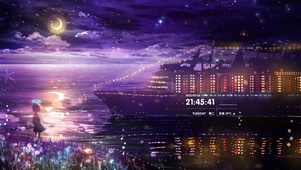 唯美星空海上邮轮