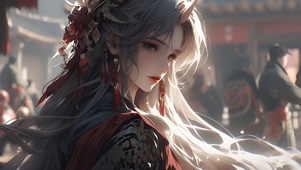 古风长发美女