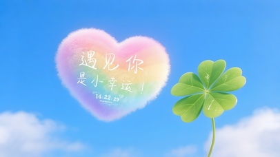 遇见你是小幸运