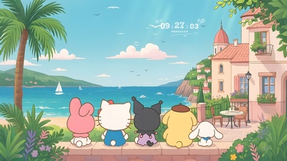 和Kitty一起去看海吧