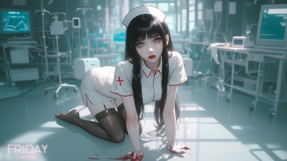 美女护士温暖清新，让人瞬间沉醉