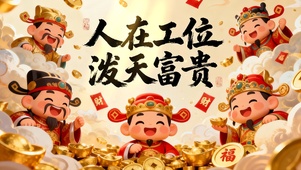 人在工位 泼天富贵