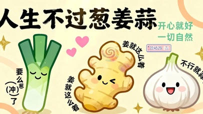 人生不过葱姜蒜
