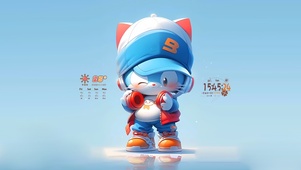 可爱小懒猫