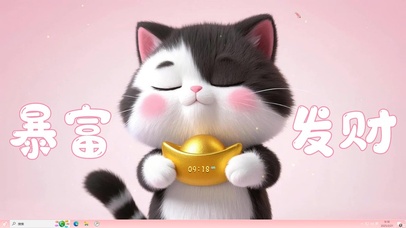 暴富发财喵主题