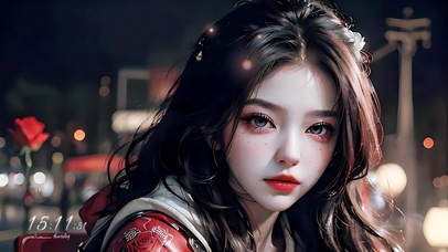 4K高清暗夜玫瑰