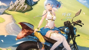 摩托机车少女