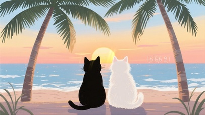 一起看日出日落