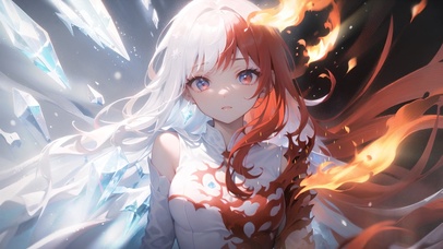 冰与火，静与动