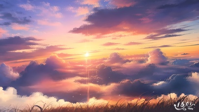 彩云治愈天空
