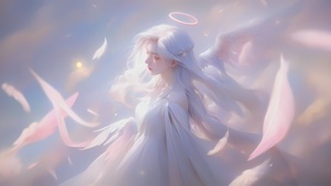 唯美天使-清纯梦幻漂亮少女