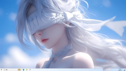 4K性感古风蒙眼女神