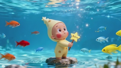 可爱梦幻海底星人