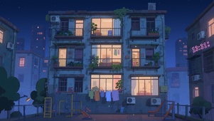 城市夜空