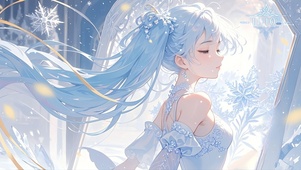 唯美冰雪版初音