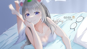 4K 可爱大眼美少女