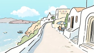 圣托里尼海岛