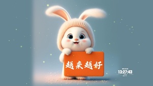 兔年越来越好
