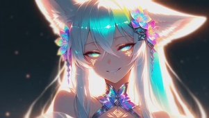 炫彩女孩