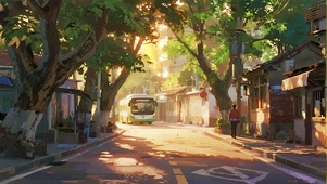 老街的夏日