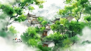 绿色山庄