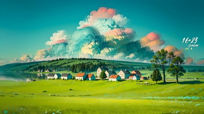 4K唯美挪威村庄