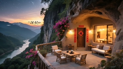 仙居山洞唯美4K