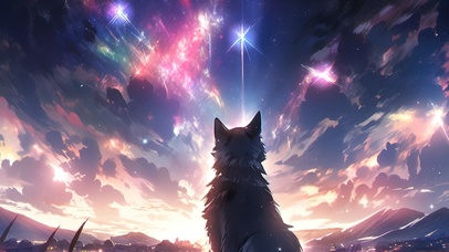 猫猫星空