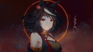 可爱光环女孩
