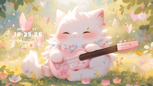音乐猫咪