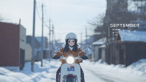 学景电车女孩