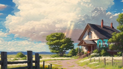 4k唯美治愈乡野