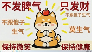 保持微笑桌面主题