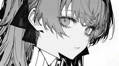 十四行诗-黑白少女