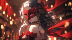 红衣女孩